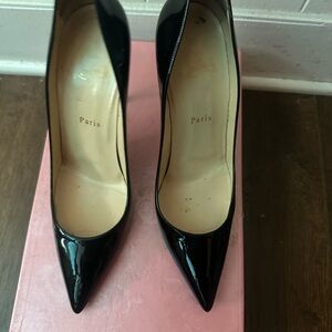 Christian Louboutin Glossy Black Heels